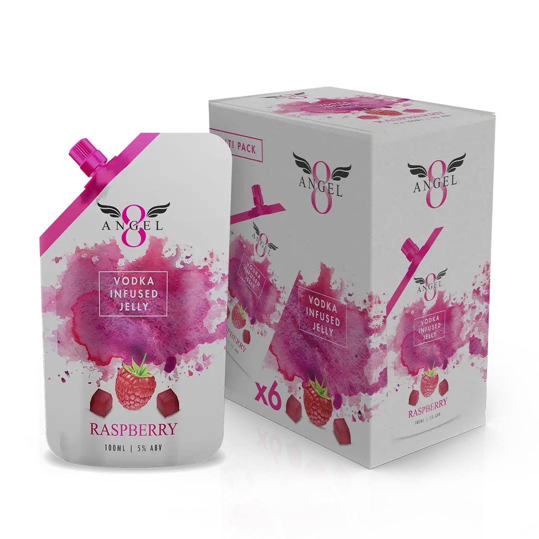 Raspberry Vodka Jelly